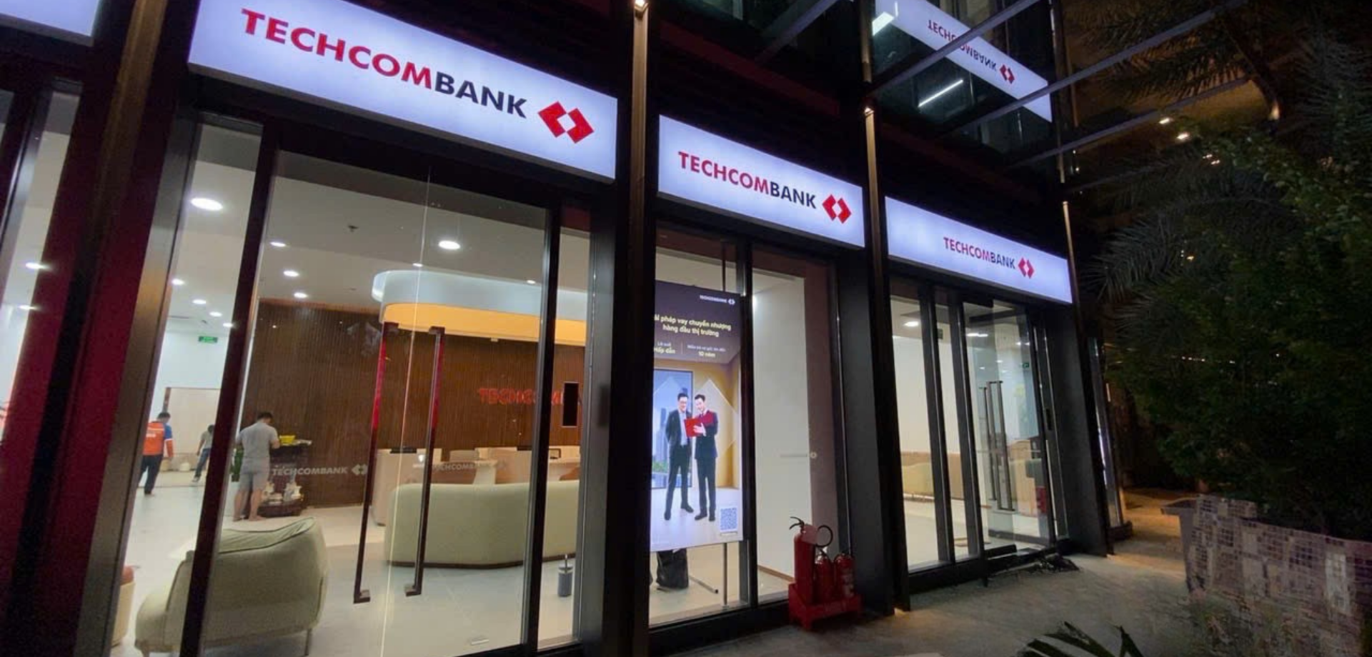 Dự Án Ngân Hàng Techcombank (Indoor)