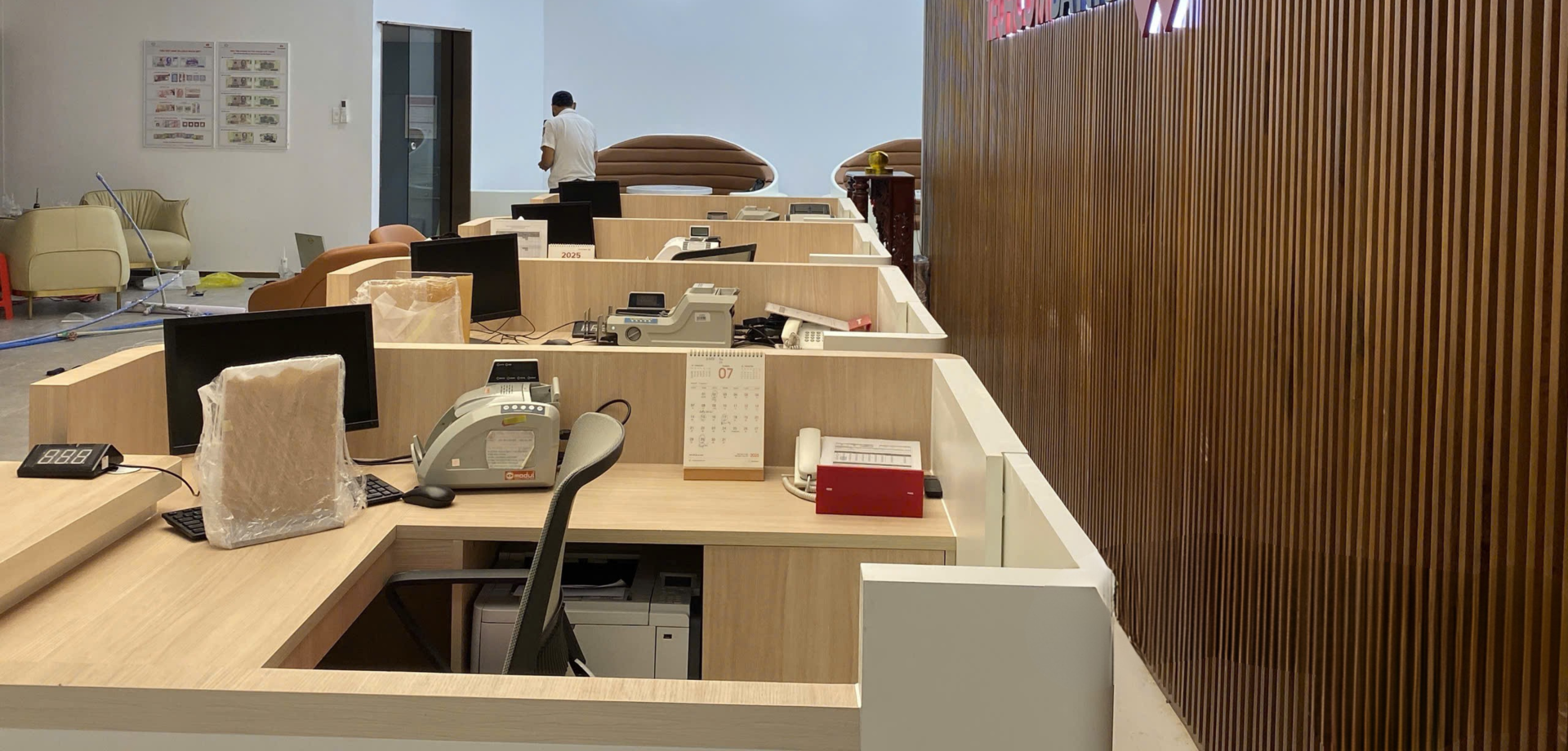 Dự Án Ngân Hàng Techcombank (Indoor)