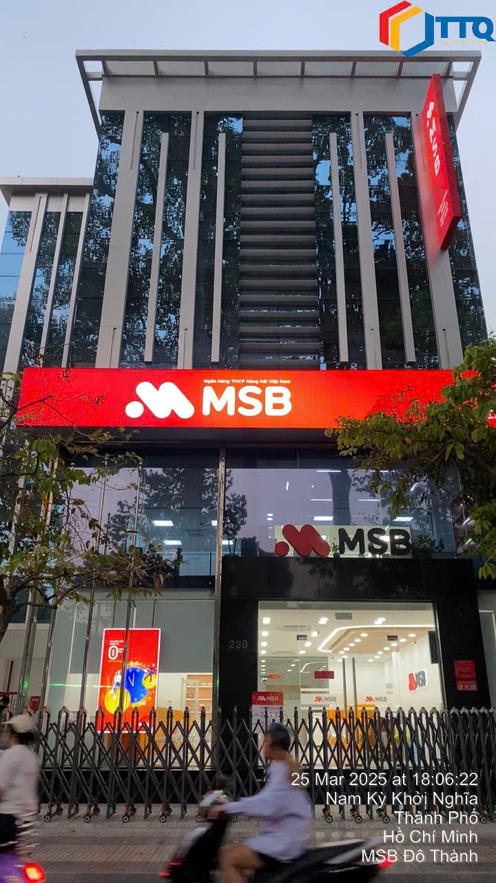 Dự Án Ngân Hàng MSB - Đô Thành