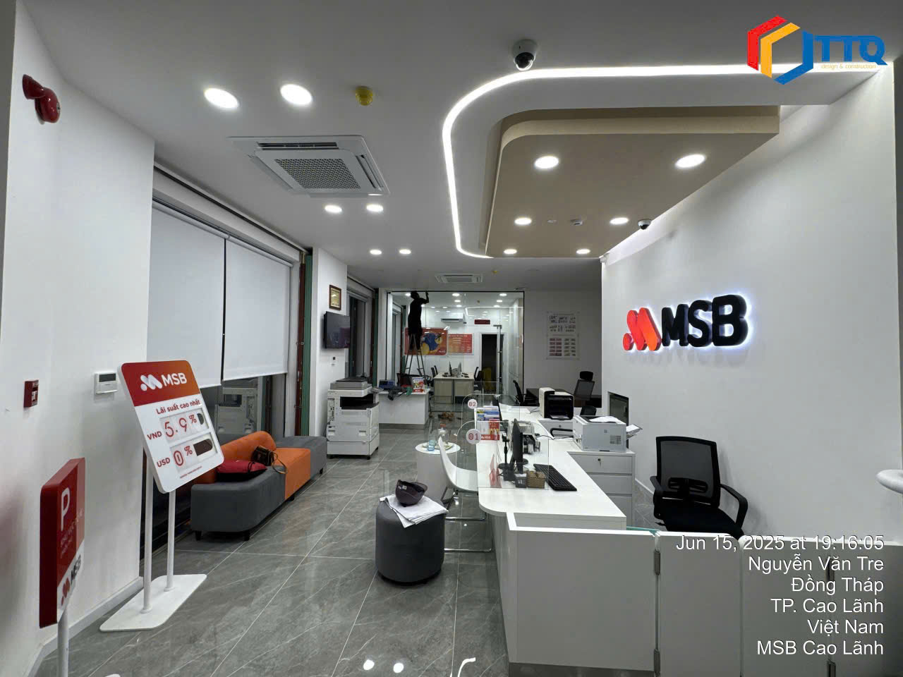 Dự Án Ngân Hàng MSB - Cao Lãnh