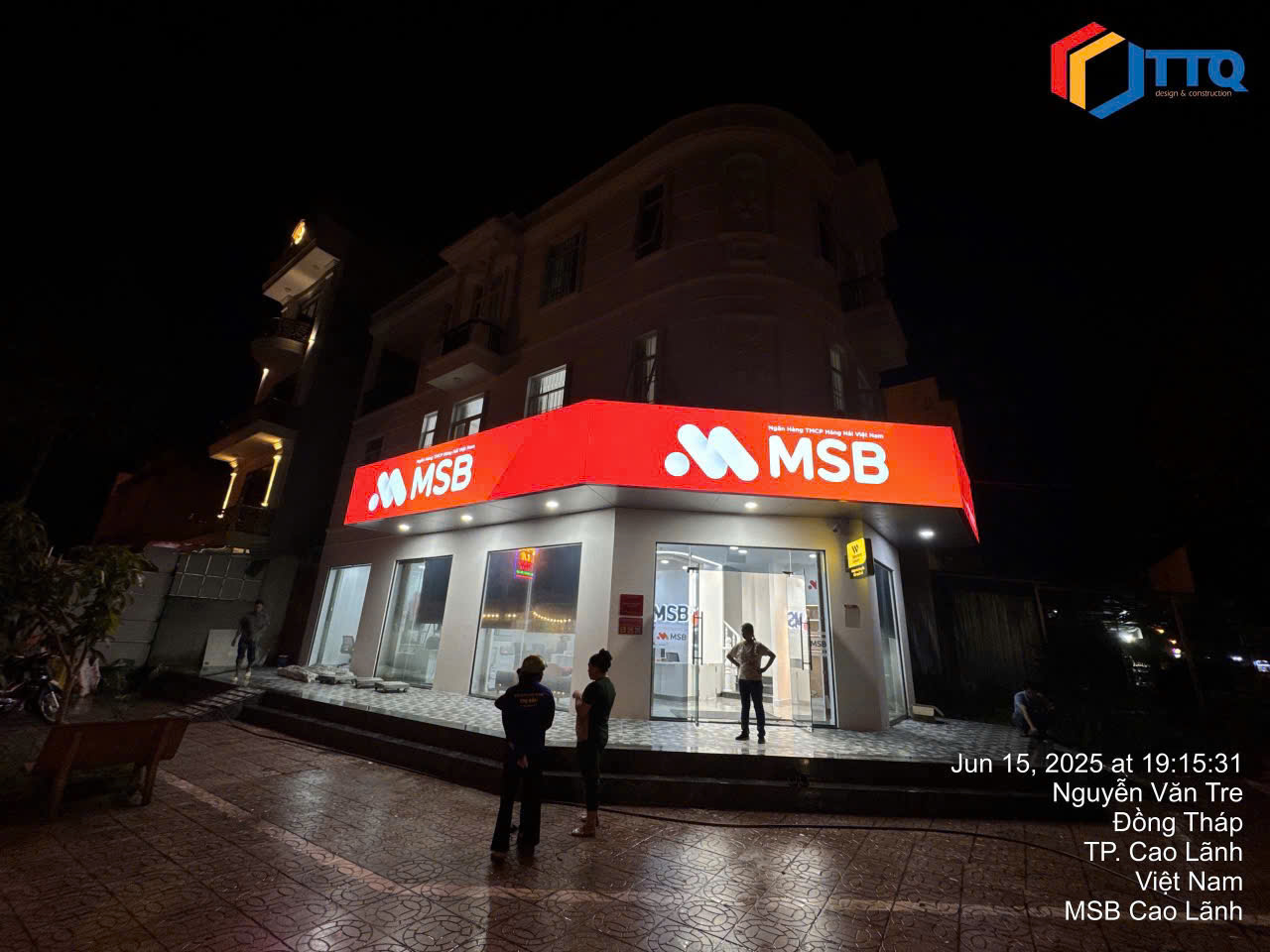 Dự Án Ngân Hàng MSB - Cao Lãnh