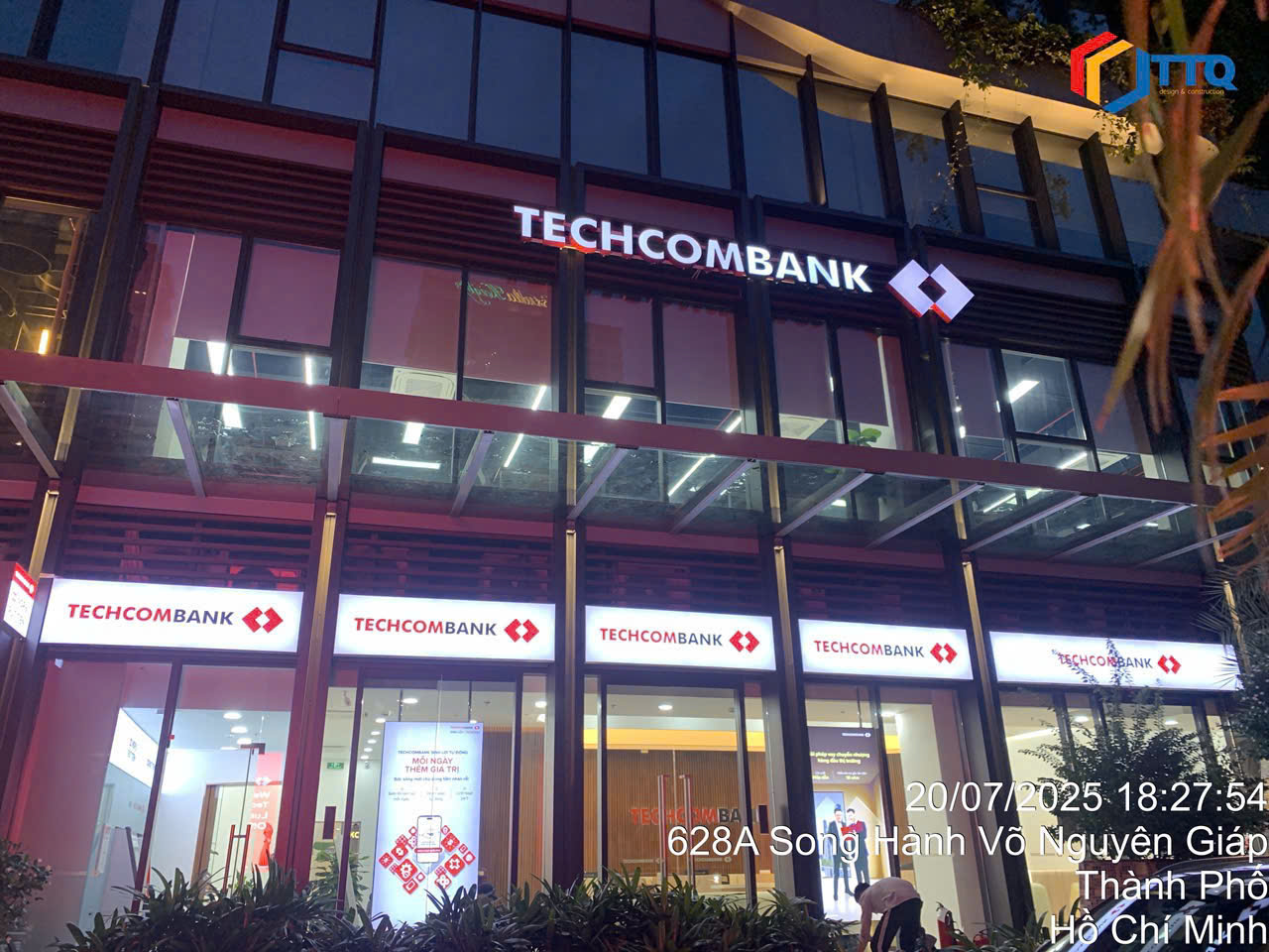 Dự Án Ngân Hàng Techcombank (Outdoor)