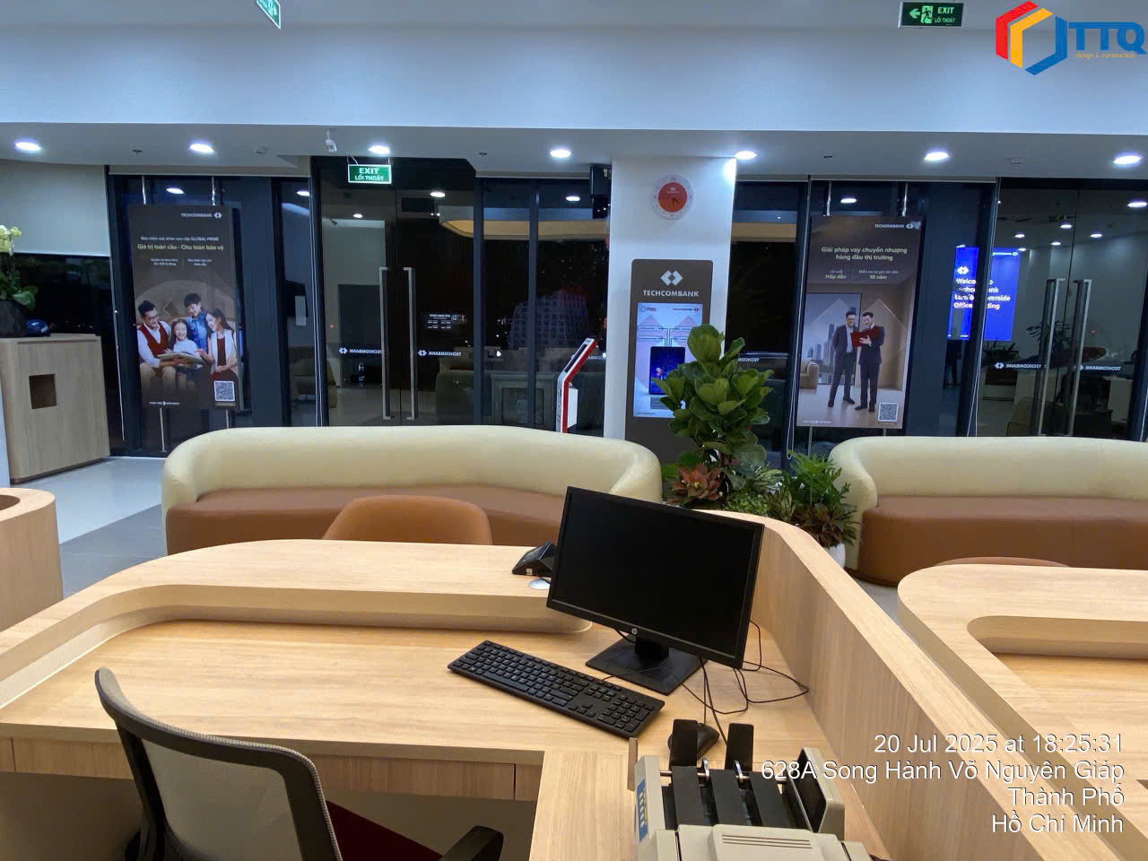 Dự Án Ngân Hàng Techcombank (Indoor)