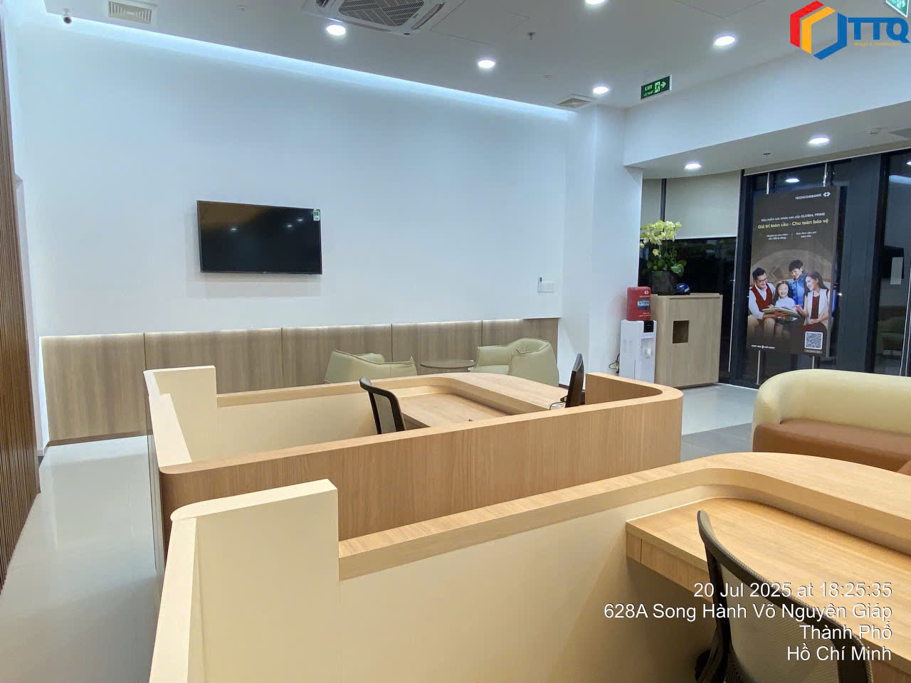 Dự Án Ngân Hàng Techcombank (Indoor)