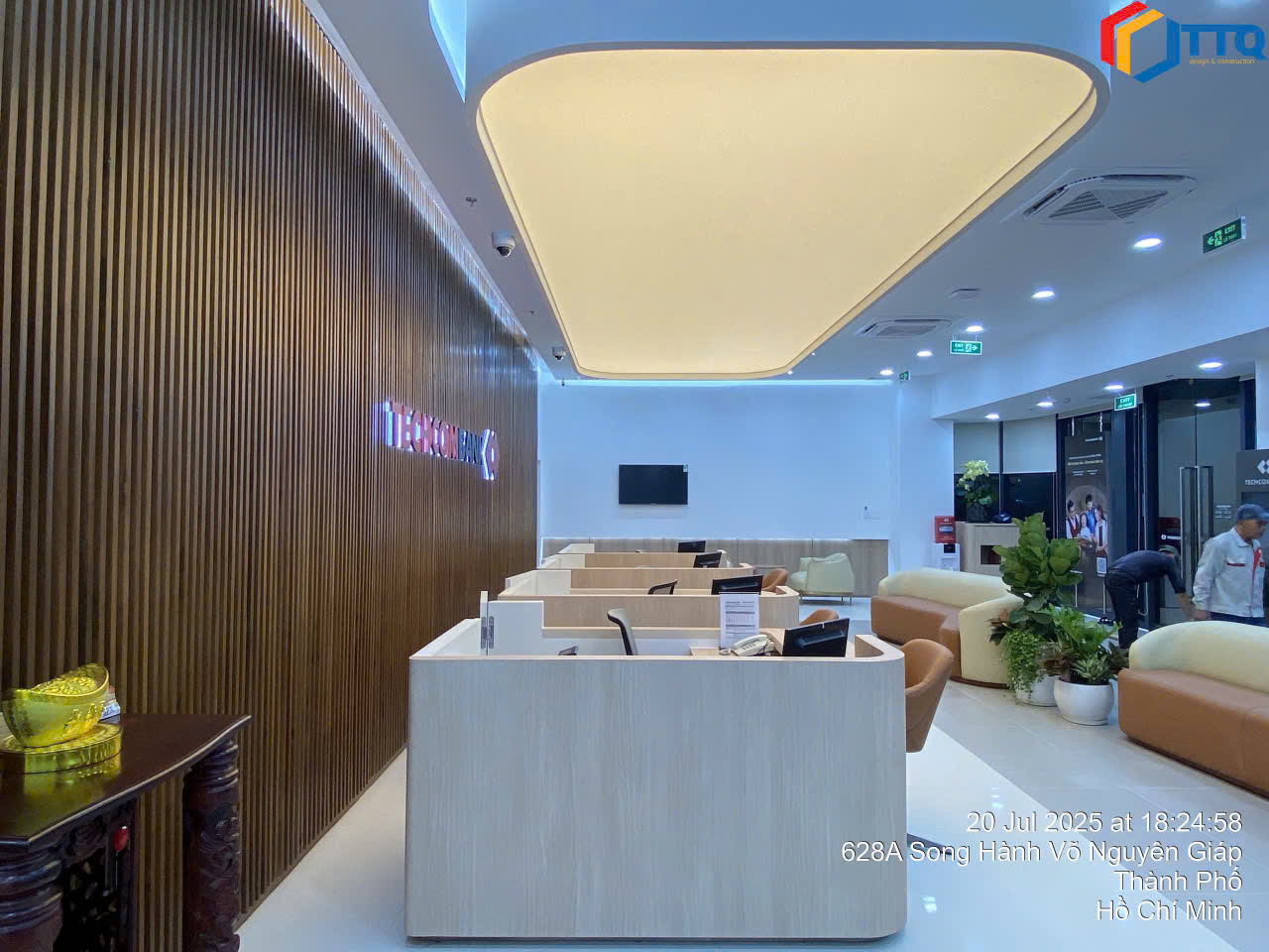 Dự Án Ngân Hàng Techcombank (Indoor)