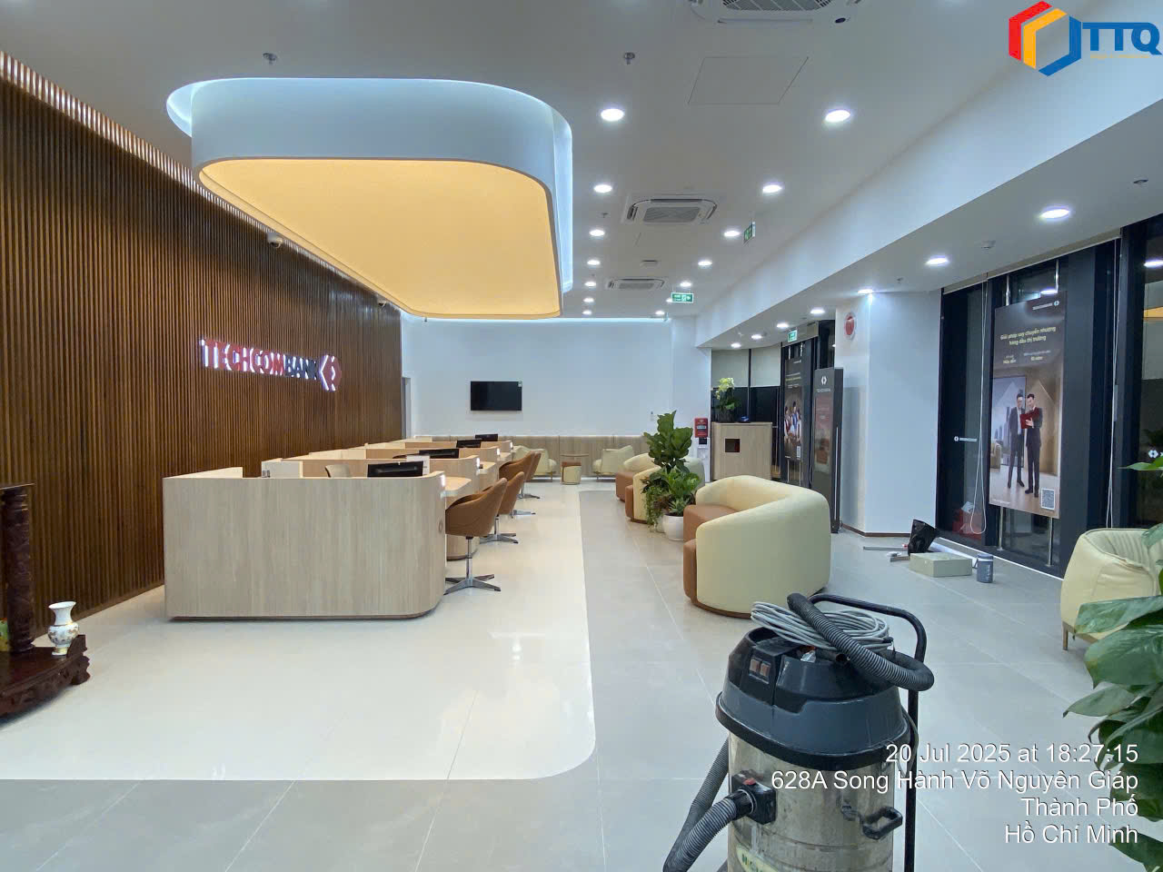 Dự Án Ngân Hàng Techcombank (Indoor)