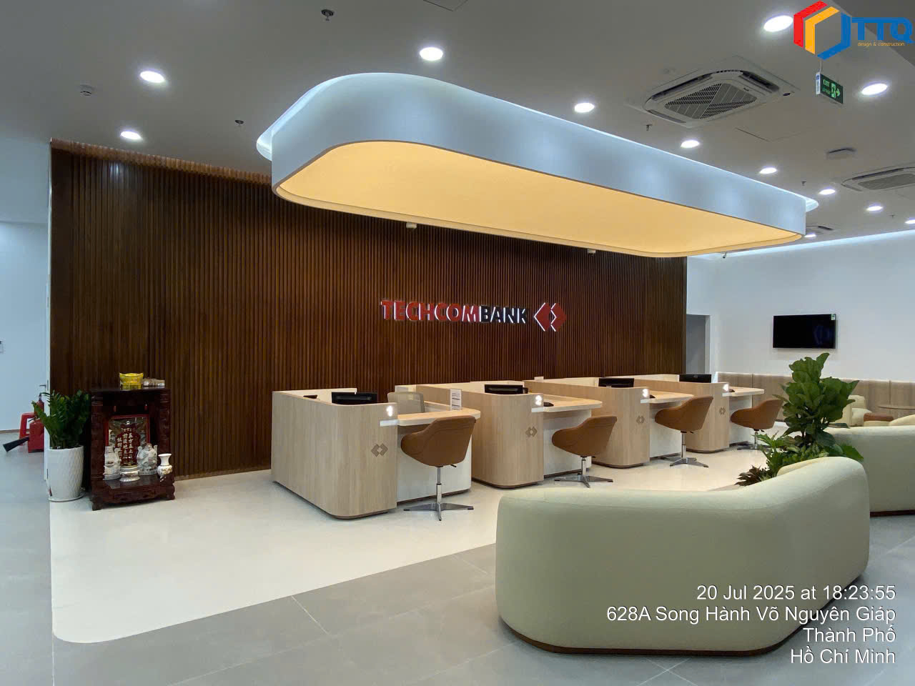 Dự Án Ngân Hàng Techcombank (Indoor)