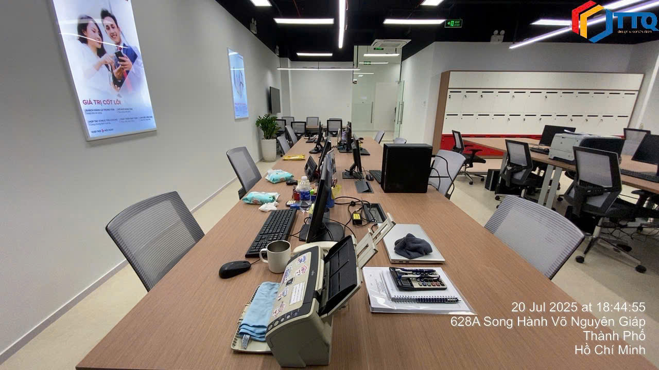 Dự Án Ngân Hàng Techcombank (Indoor)