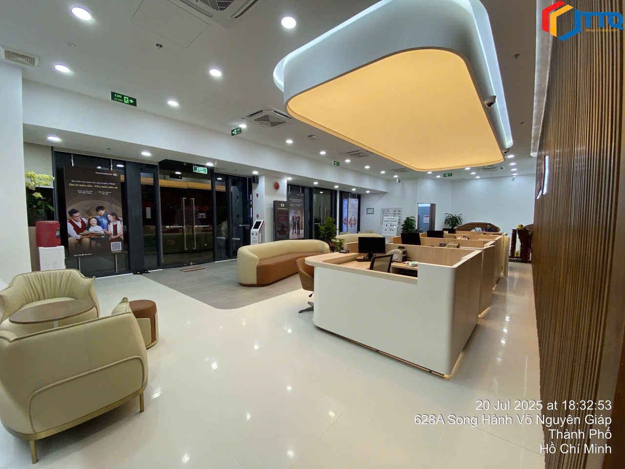 Dự Án Ngân Hàng Techcombank (Indoor)